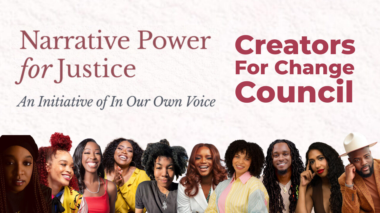 In Our Own Voice is 10 Years Old! In Our Own Voice is 10 Years Old!