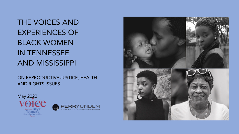 The Voices and Experiences of Black Women in Tennessee and Mississippi