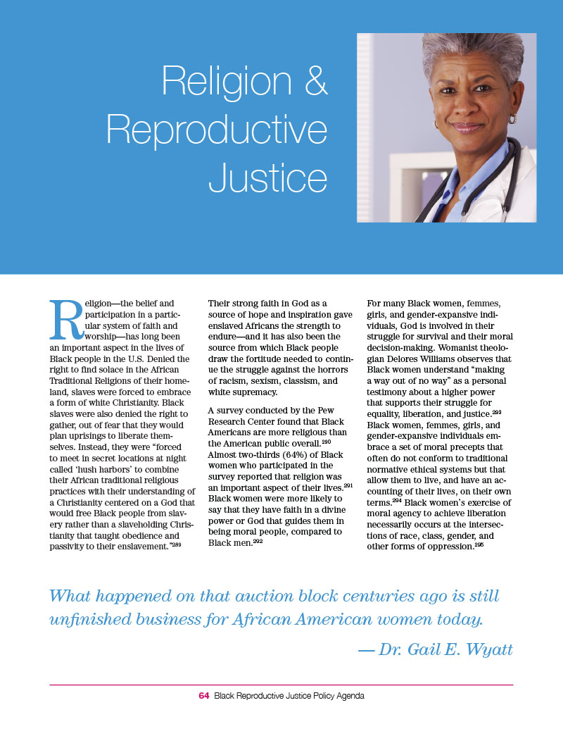 Religion & Reproductive Justice