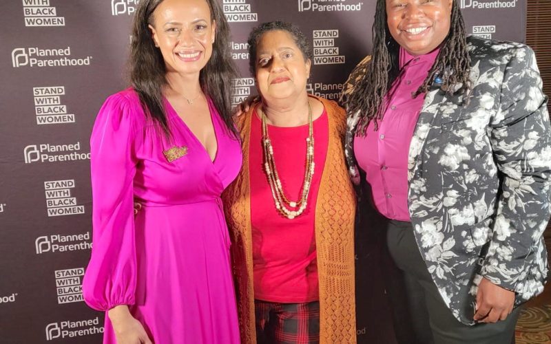 From L To R: PPFA President And CEO Alexis McGill Johnson, Marcela Howell, And La'Tasha D. Mayes, Founder Of New Voices For Reproductive Justice