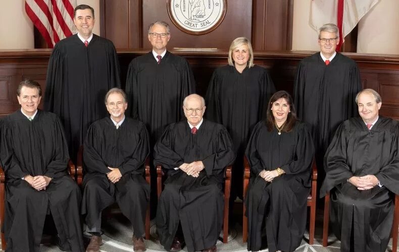 The Supreme Court of Alabama. Photo from the Alabama Supreme Court/website