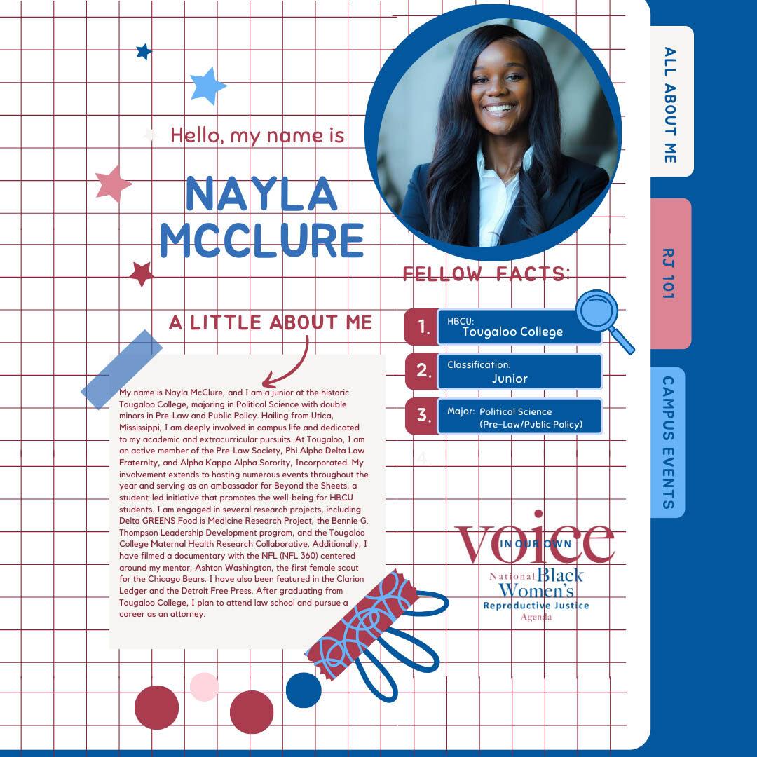 2024 Fellows Roll Out - Nayla McClure