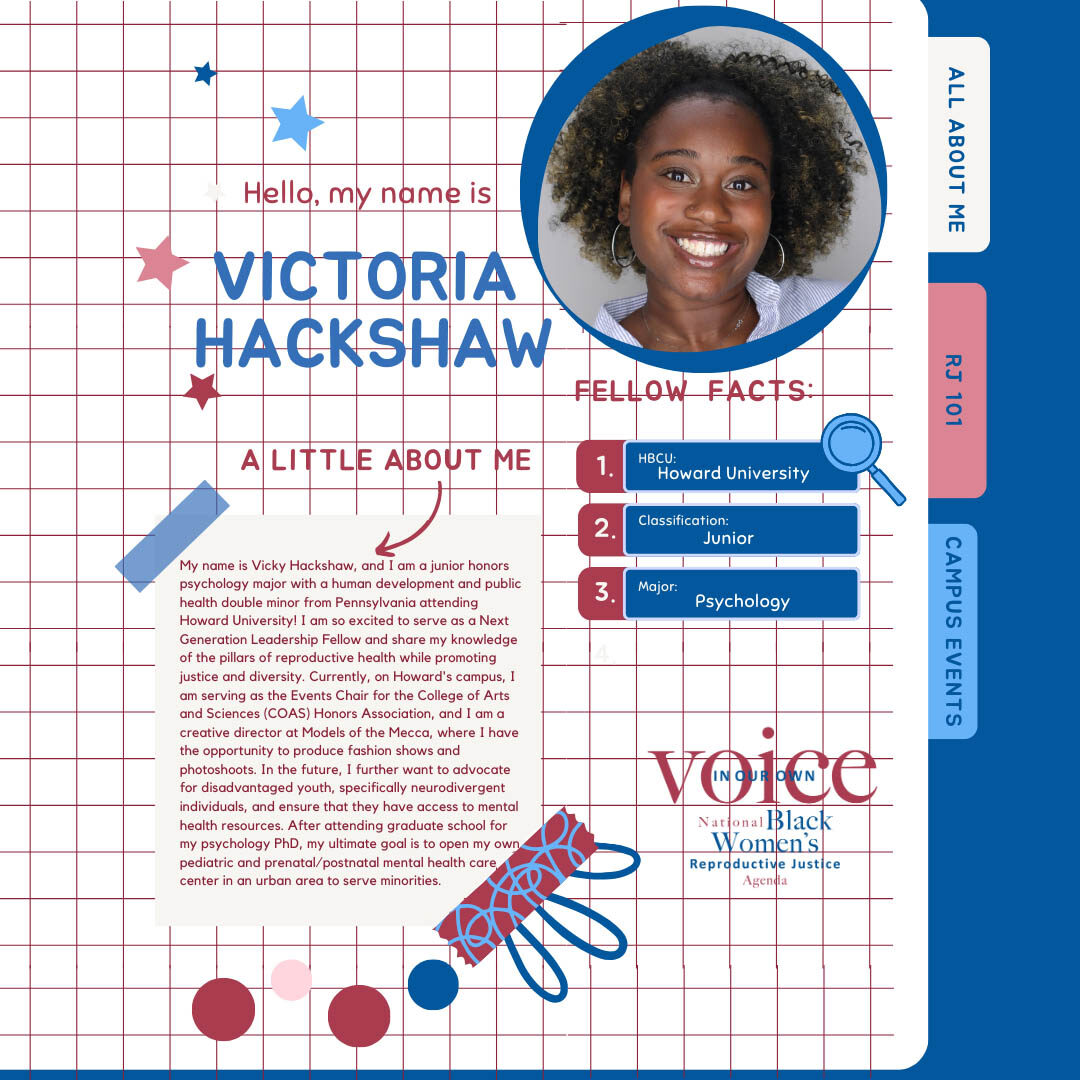 2024 Fellows Roll Out - Victoria Hackhsaw