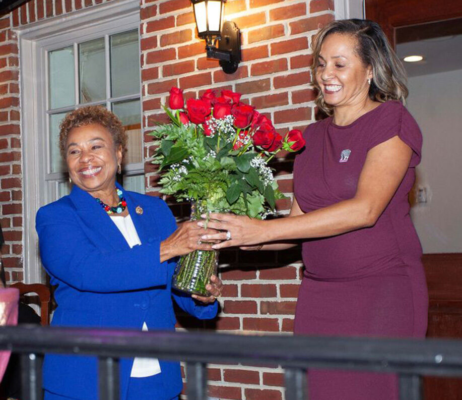 In Our Own Voice: National Black Women’s Reproductive Justice Agenda honored Congresswoman Barbara Lee with its inaugural RJ Champion Award