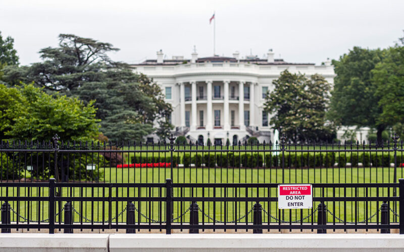 Photograph Of The White House.