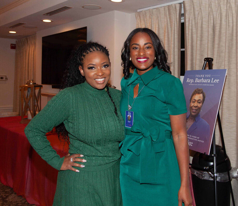 In Our Own Voice: National Black Women’s Reproductive Justice Agenda honored Congresswoman Barbara Lee with its inaugural RJ Champion Award