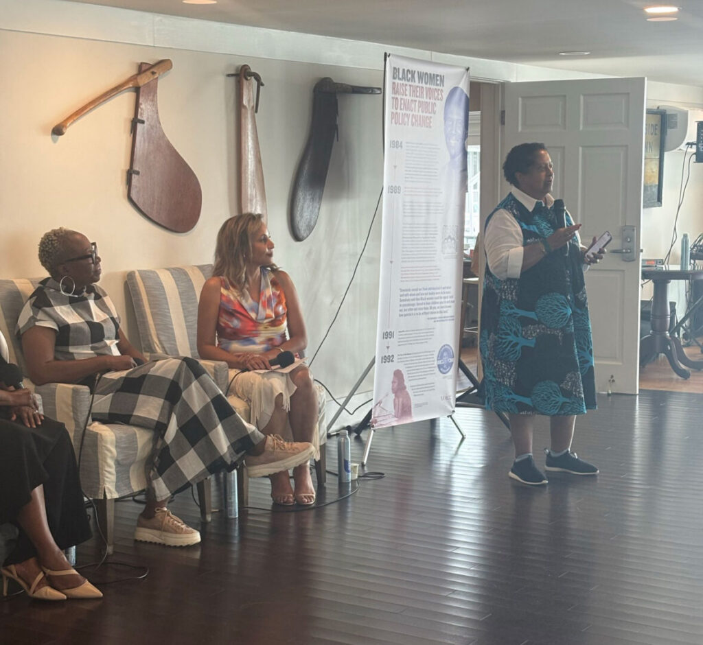 In Our Own Voice founder Marcela Howell calls on guests to invest in the infrastructure needed to build and sustain Black women’s power.